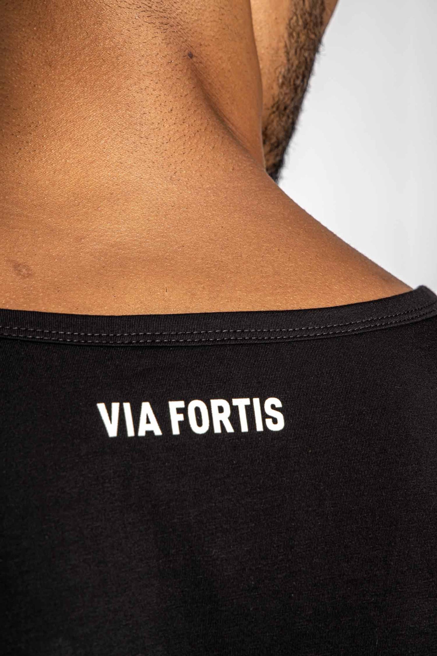 VIA FORTIS ICON TANK TOP BLACK