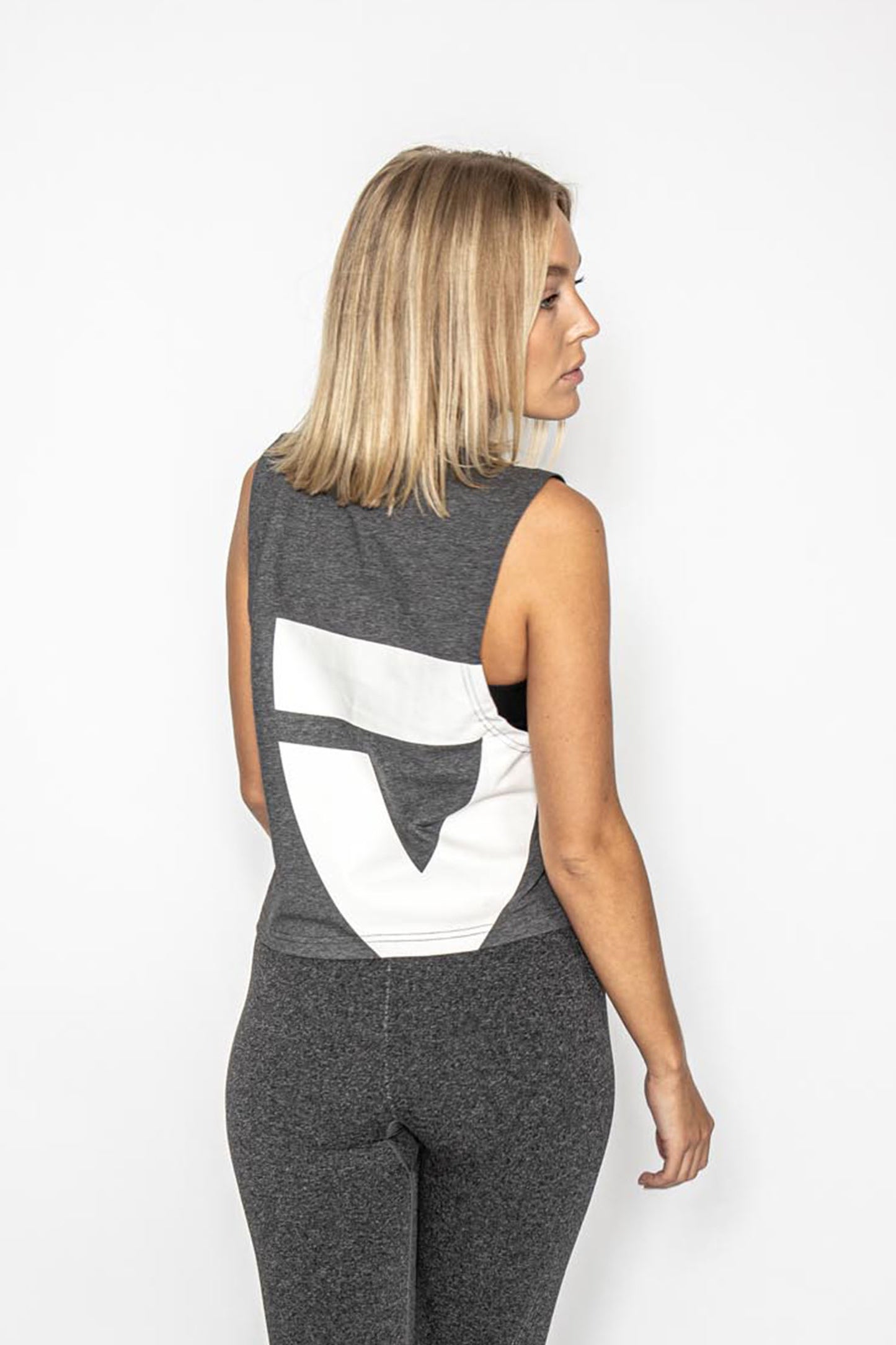 VIA FORTIS LADIES TANK TOP GREY